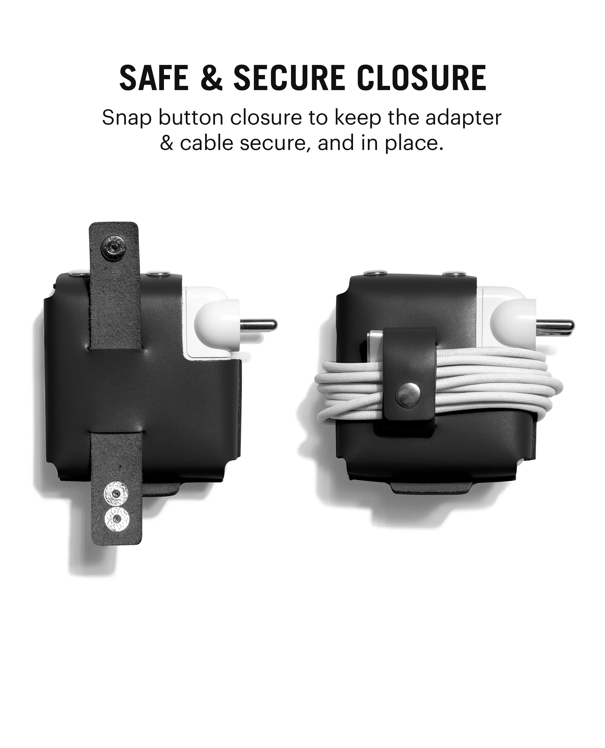 Convoy Leather Adapter Case for MacBook Pro 13 2020 - Image 5