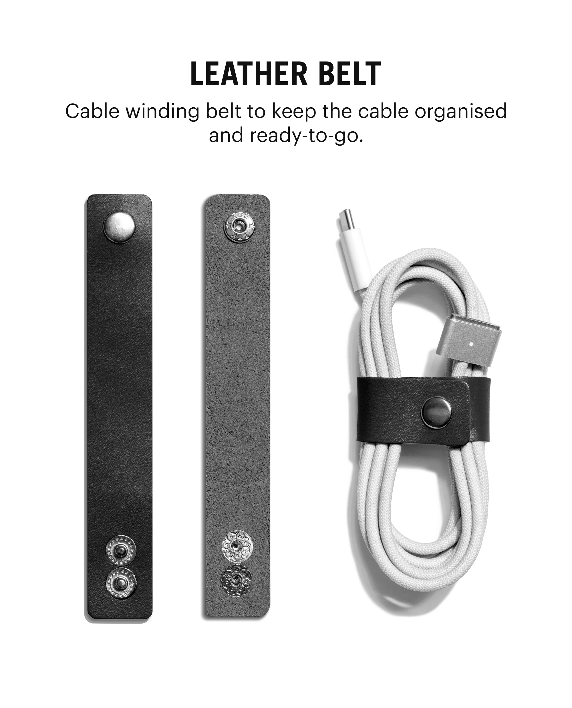 Convoy Leather Adapter Case for MacBook Pro 13 2022 - Image 7