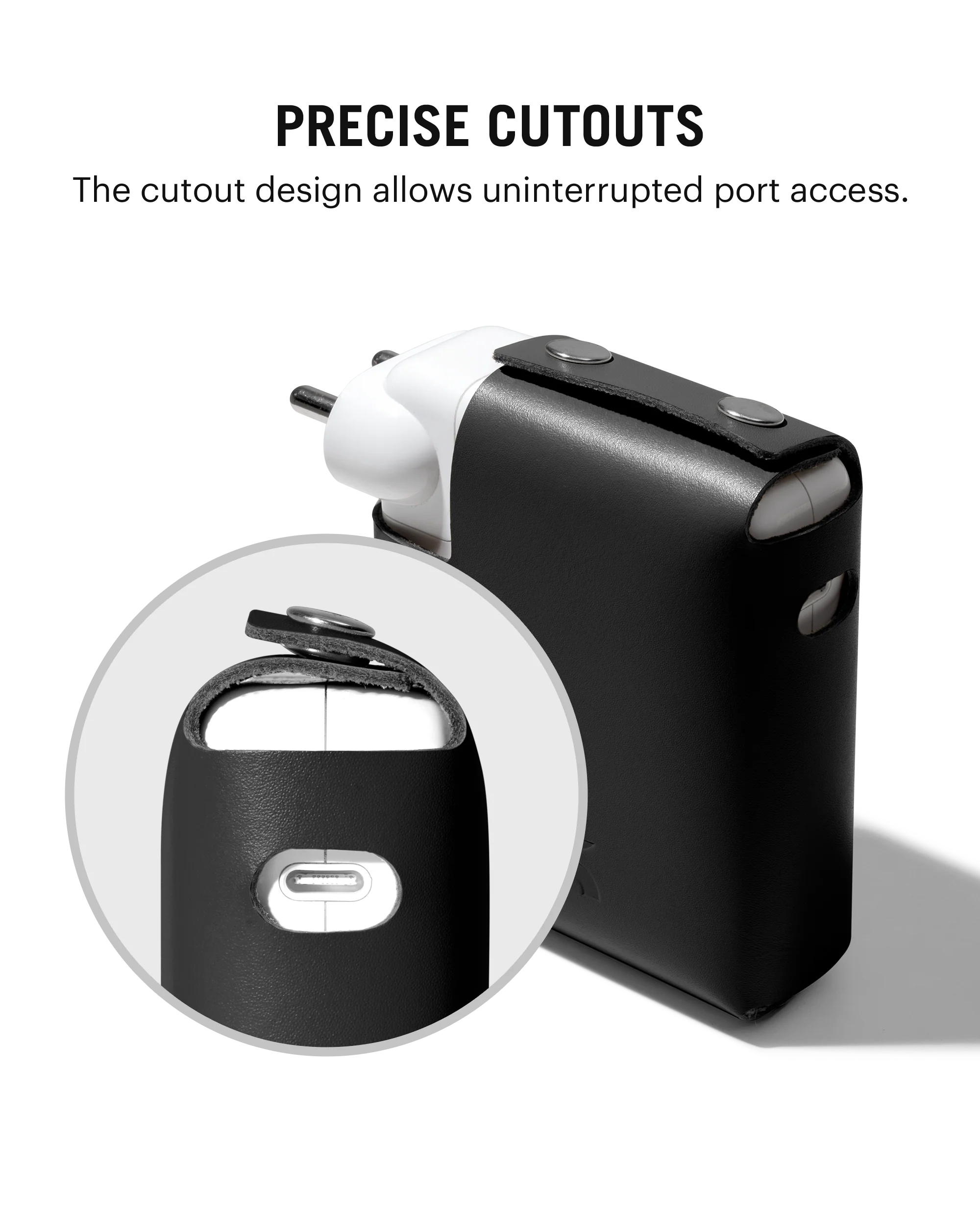 Convoy Leather Adapter Case for MacBook Pro 16 2021 - Image 5