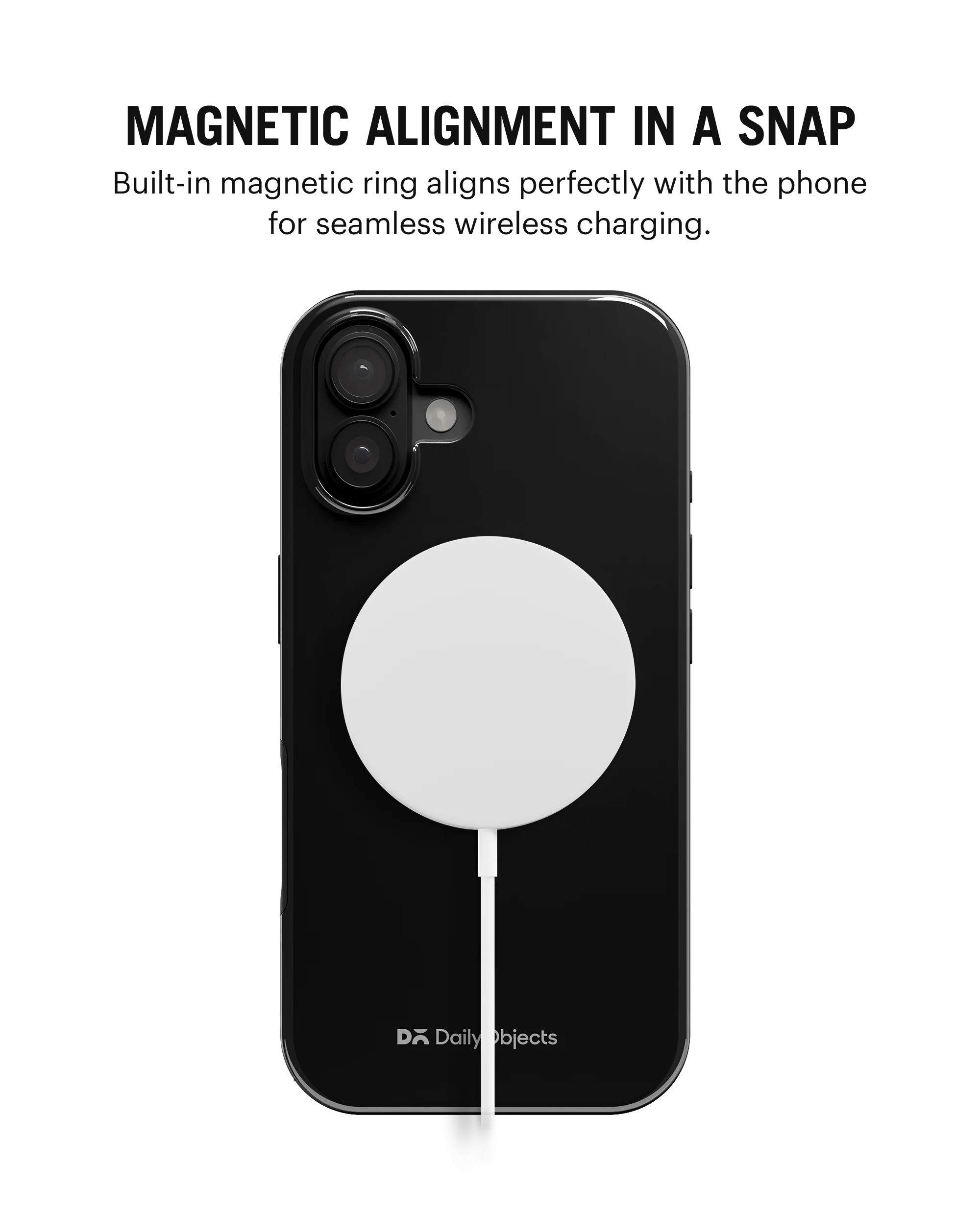 Black Enamel Bumper MagSafe iPhone 17 Case - Image 6