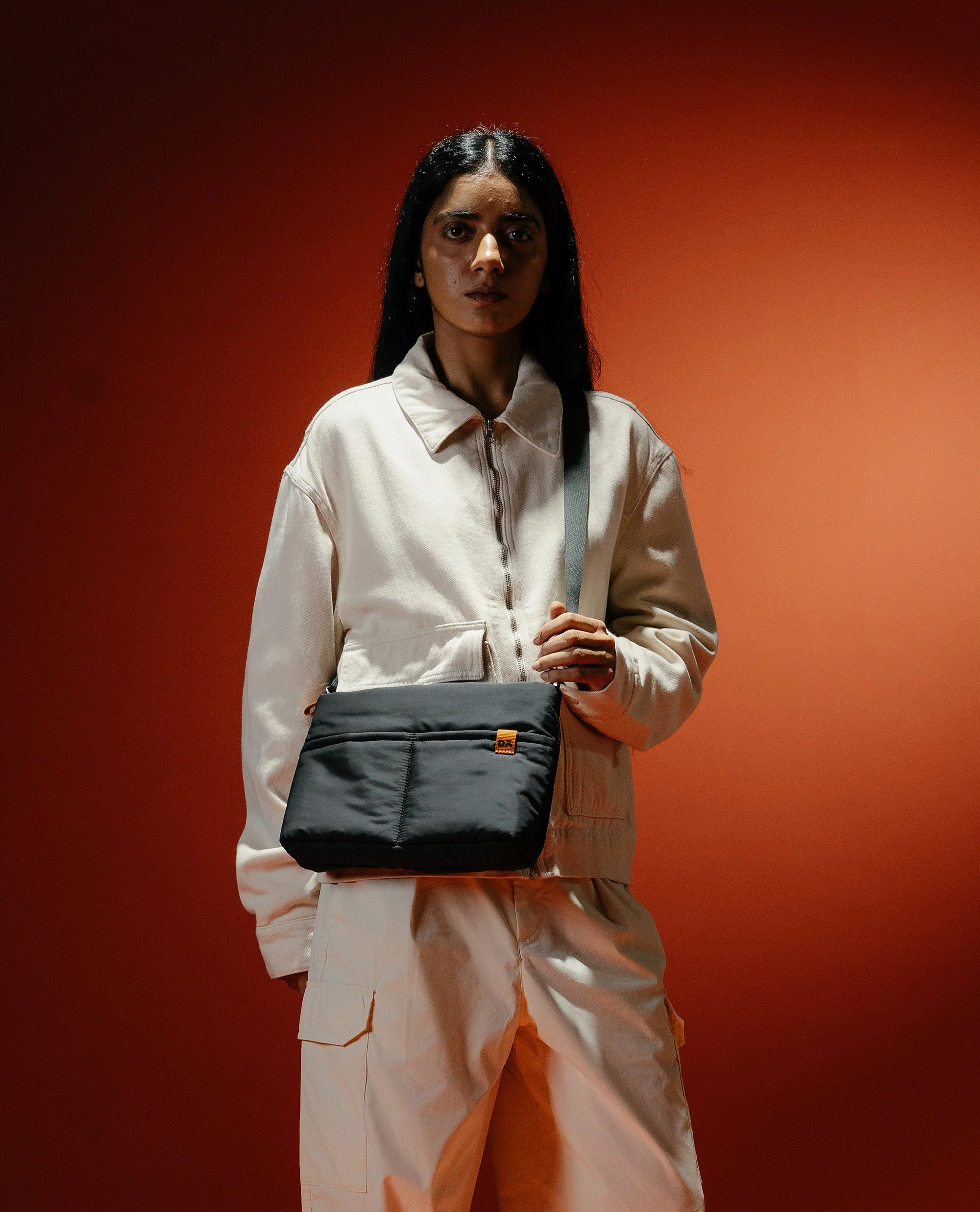 Carbon Black Retreat Crossbody Bag - Image 4