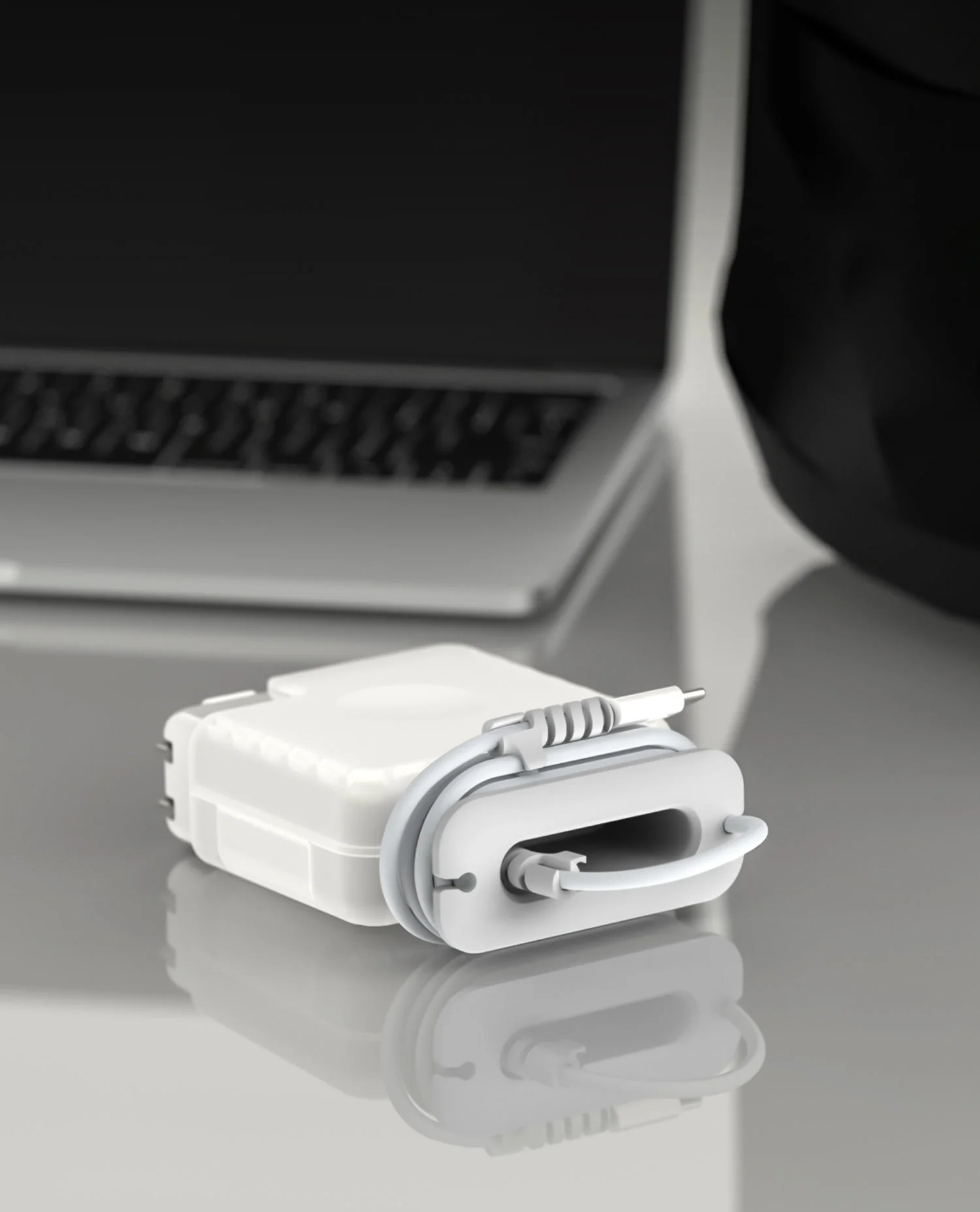 Crest MacBook Adapter Case with Cable Winder (60W) - Image 6