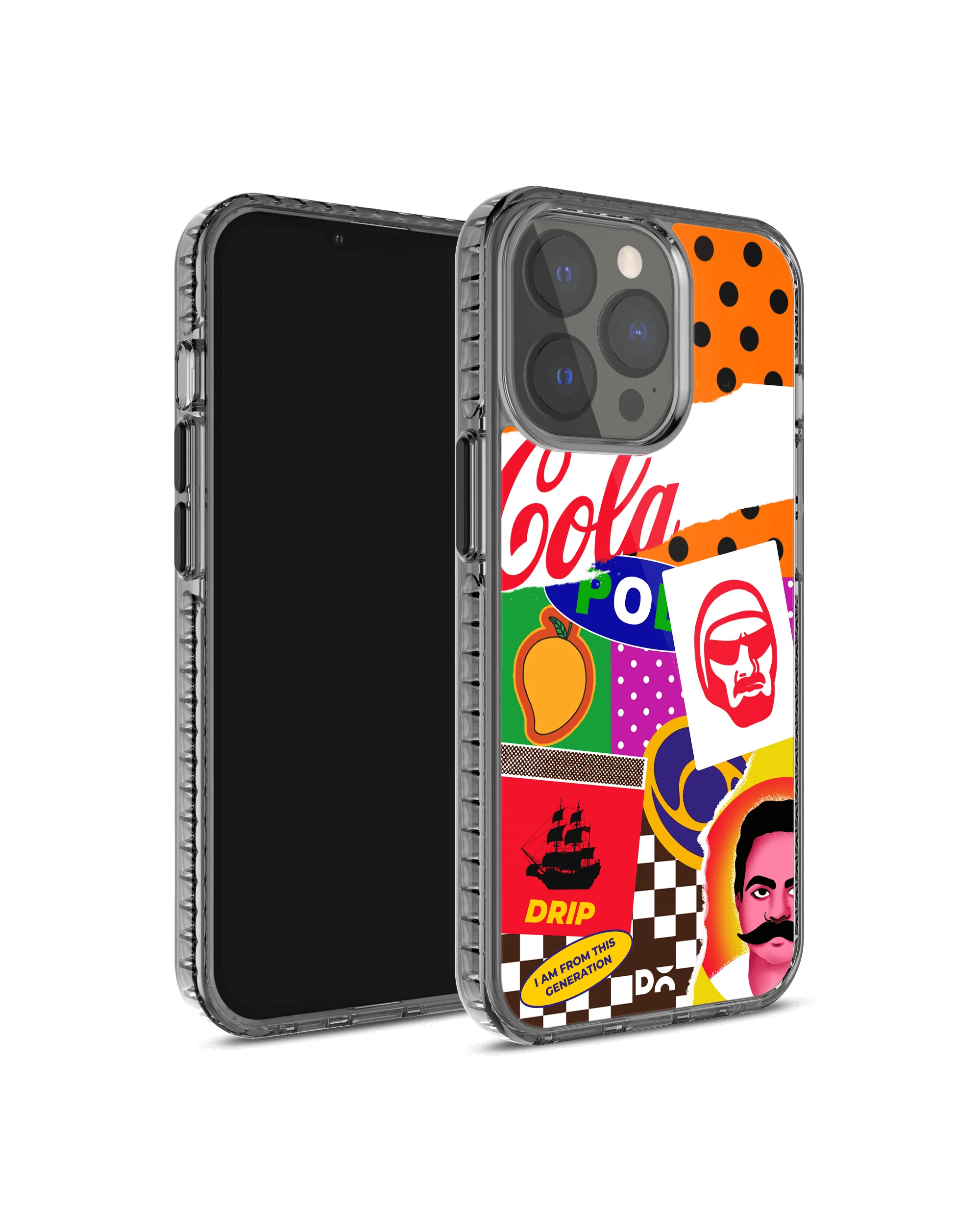 DailyObjects 90's Rule Stride 2.0 Case Cover For iPhone 13 Pro - Image 3