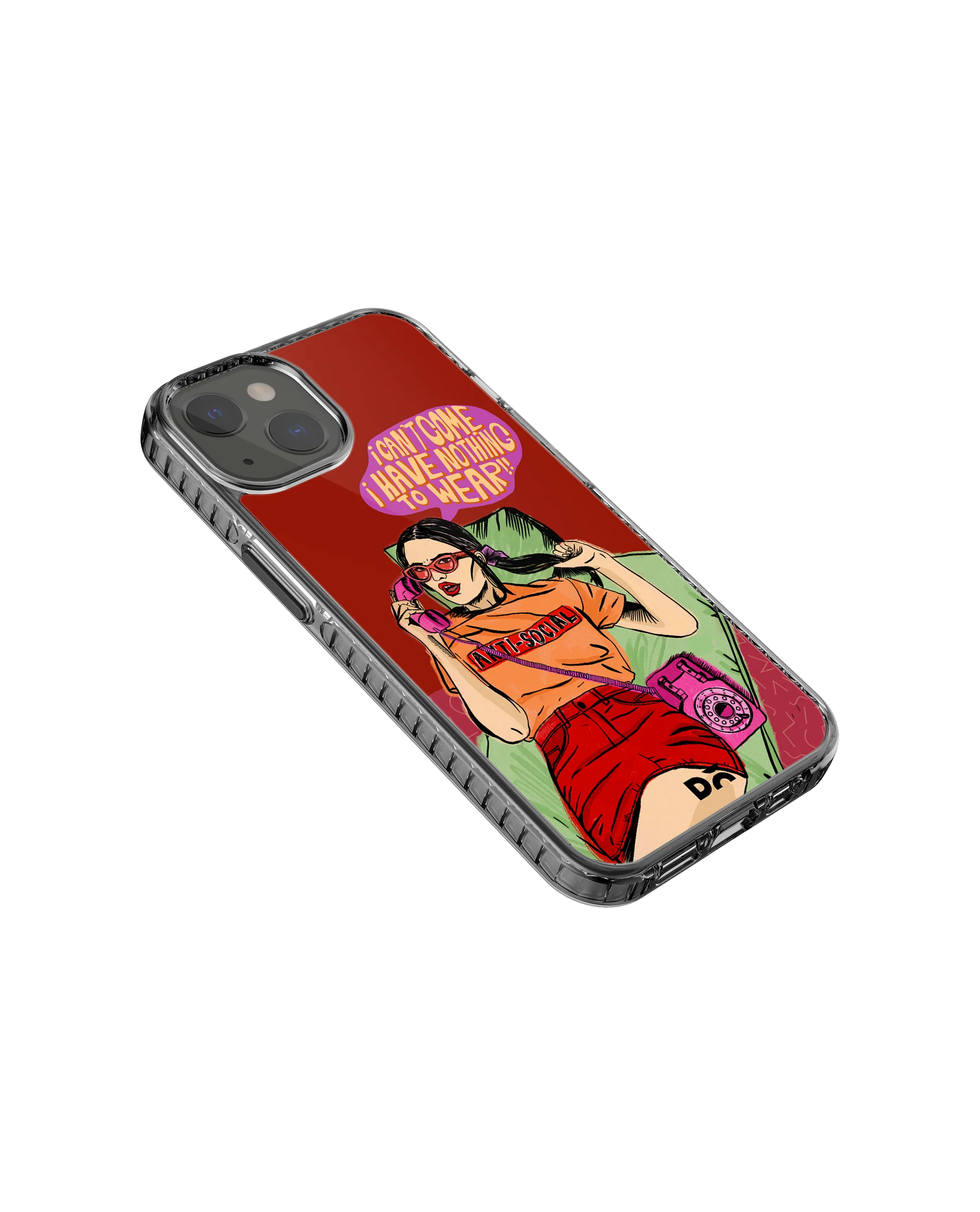 DailyObjects Anti Social Babe Stride 2.0 Phone Case Cover For iPhone 15 Plus - Image 7