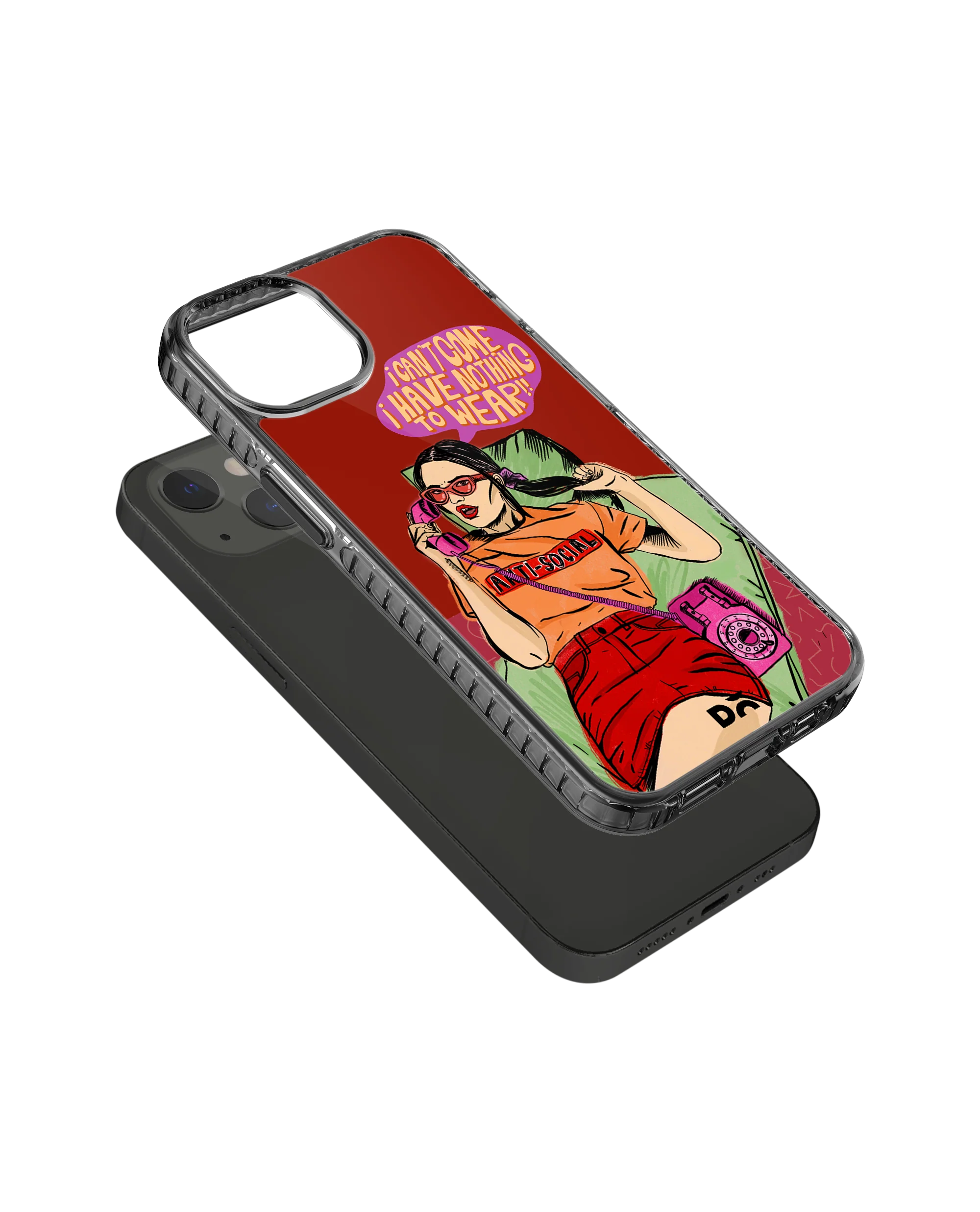 DailyObjects Anti Social Babe Stride 2.0 Phone Case Cover For iPhone 15 Plus - Image 8