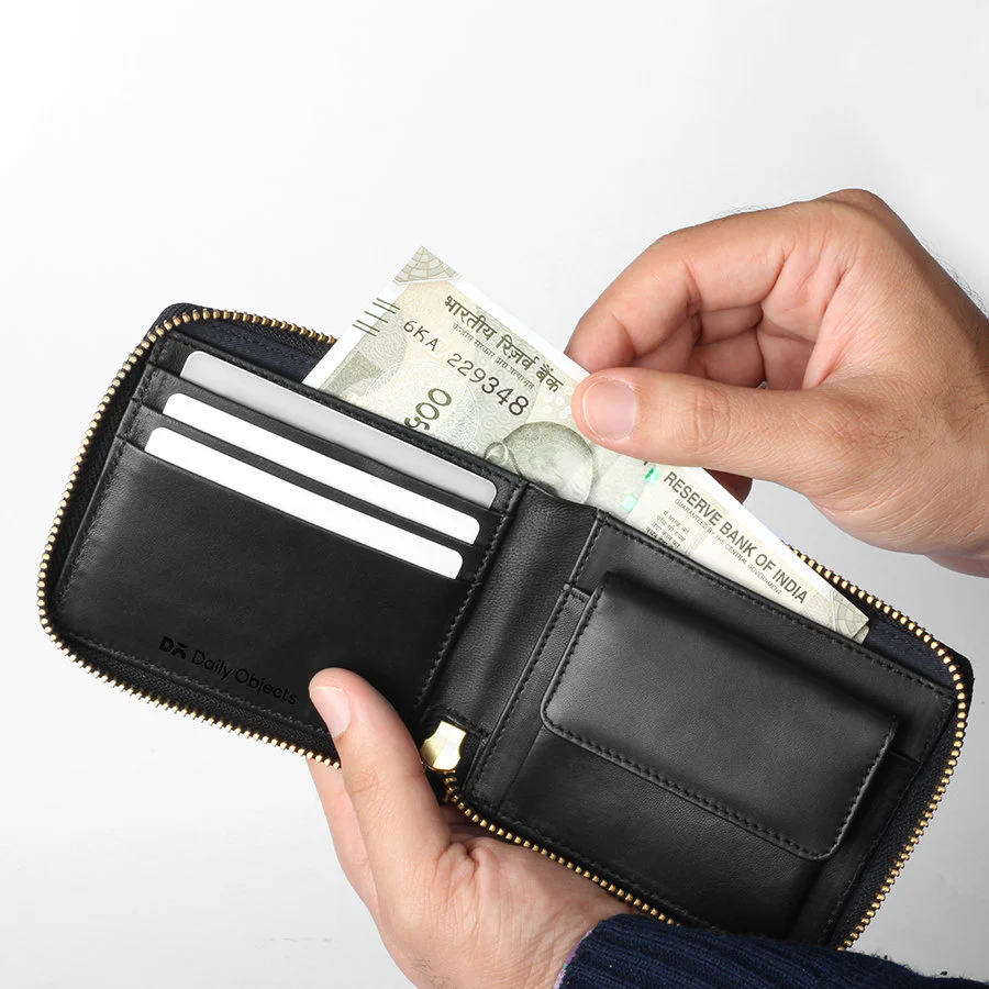 Leather Zip Wallet - Image 6