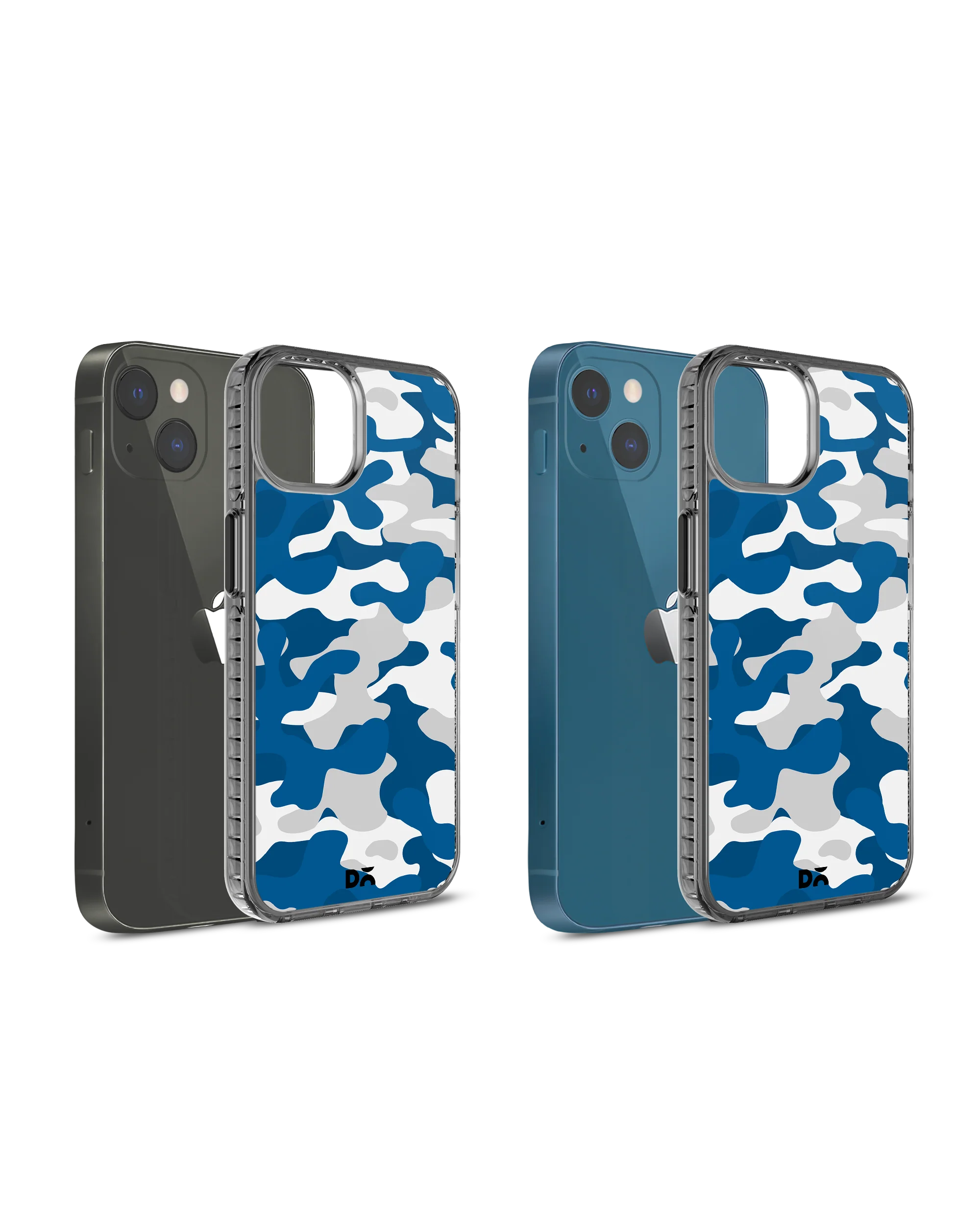DailyObjects Camouflage Blue Stride 2.0 Phone Case Cover For iPhone 15 Plus - Image 5