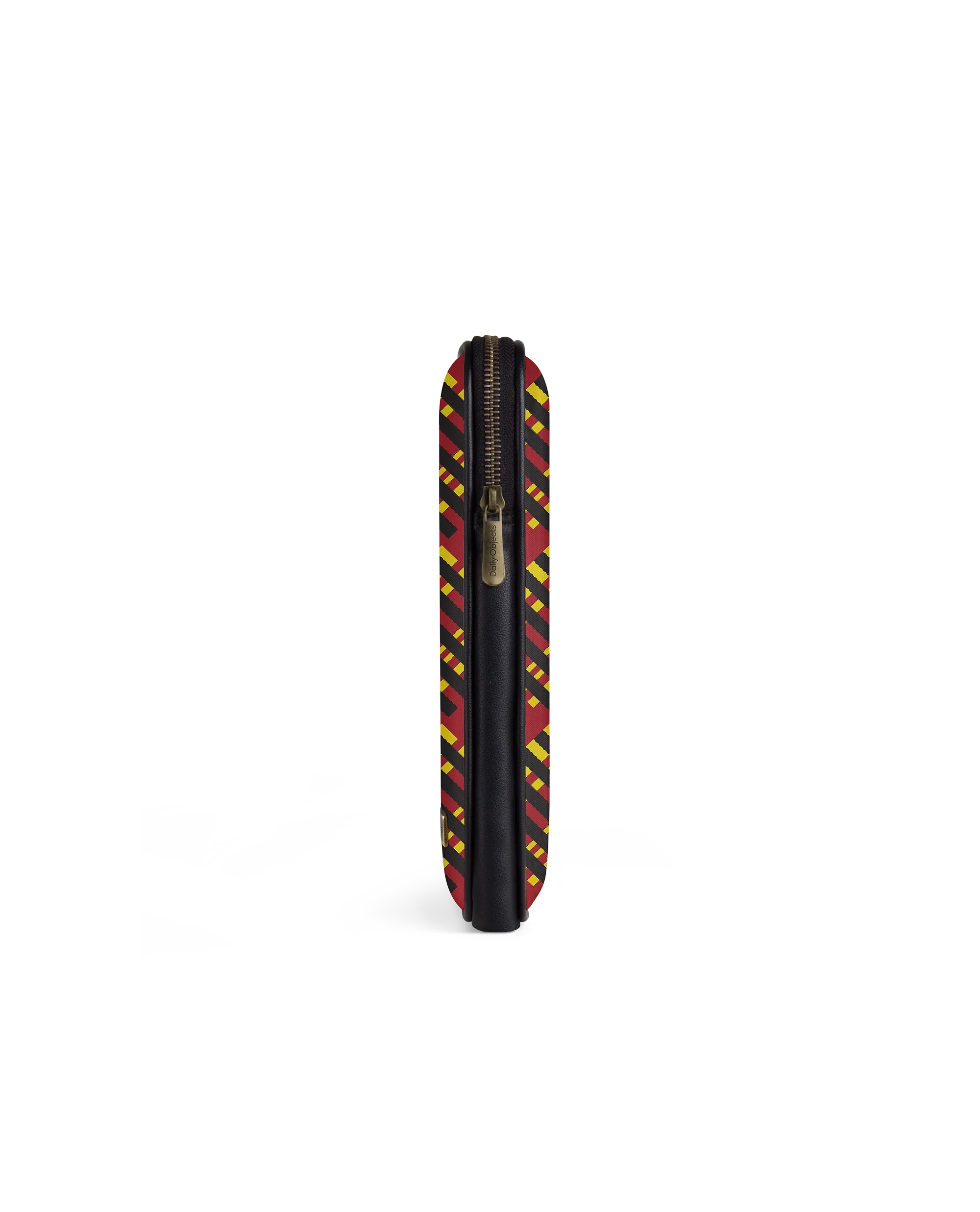 Red Striped Checks Zippered Sleeve For Laptop/MacBook - Image 7