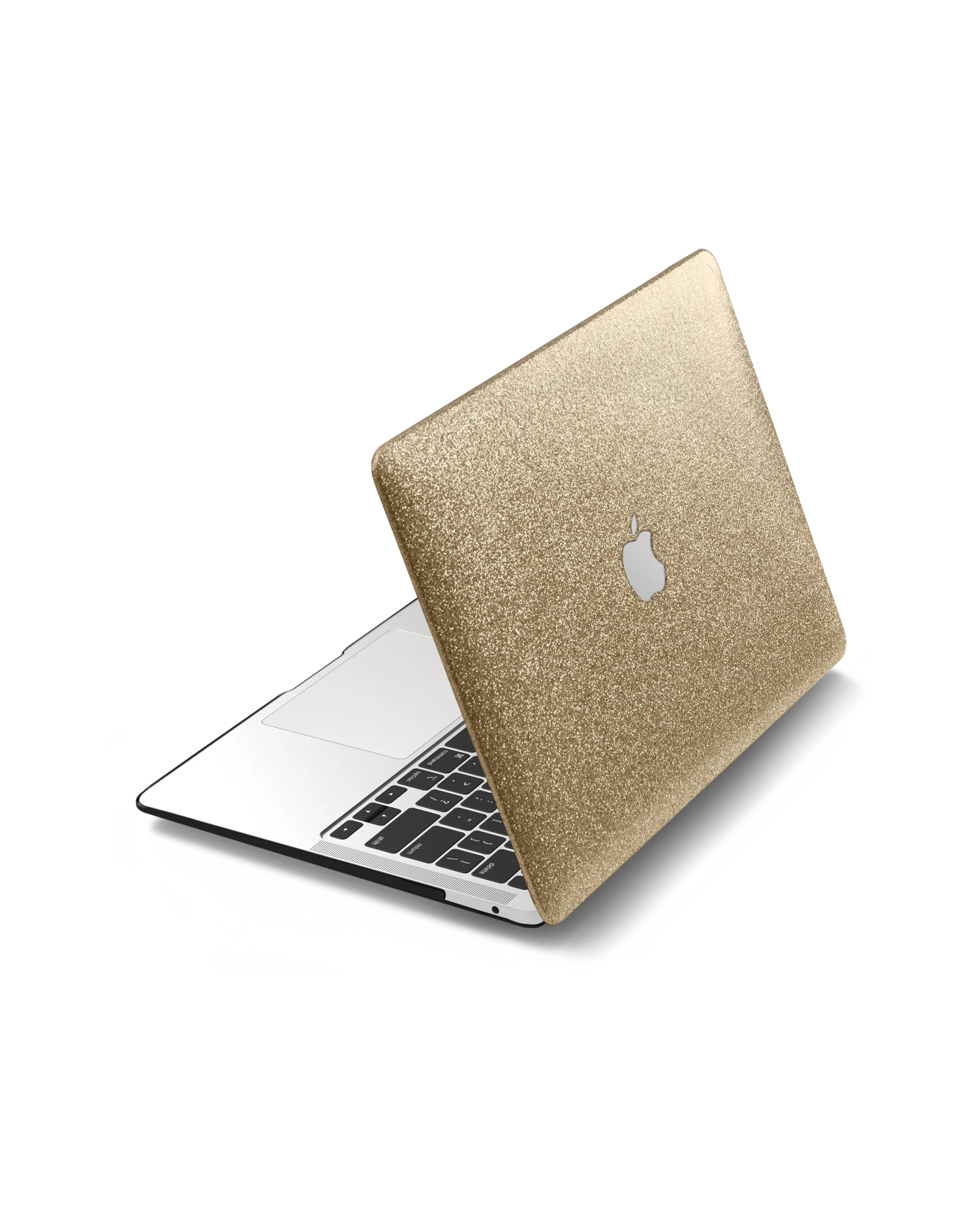 Gold Glitter Hardshell Case for Macbook - Image 5