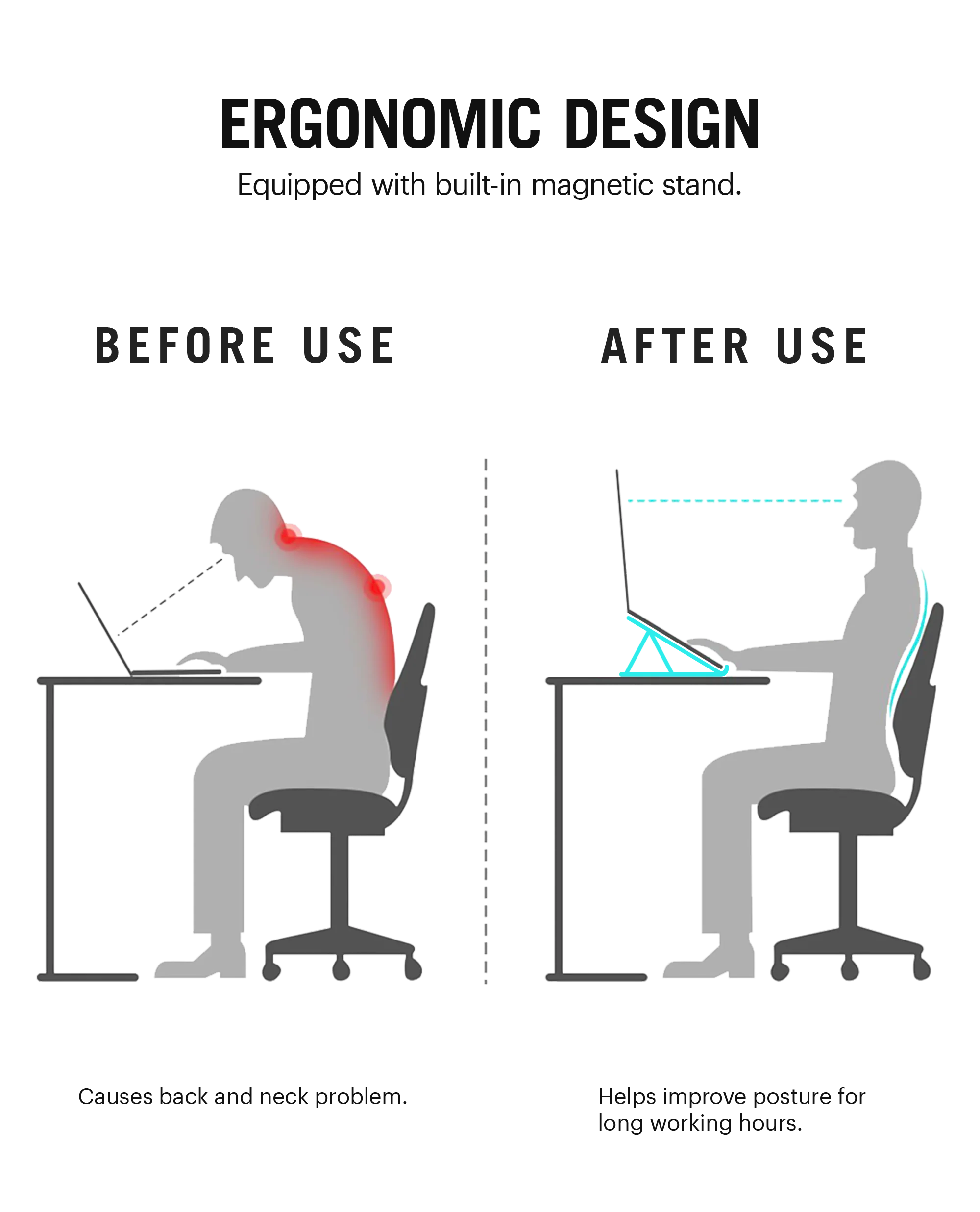 Morph Foldable Deskmat with Laptop Stand - Image 12