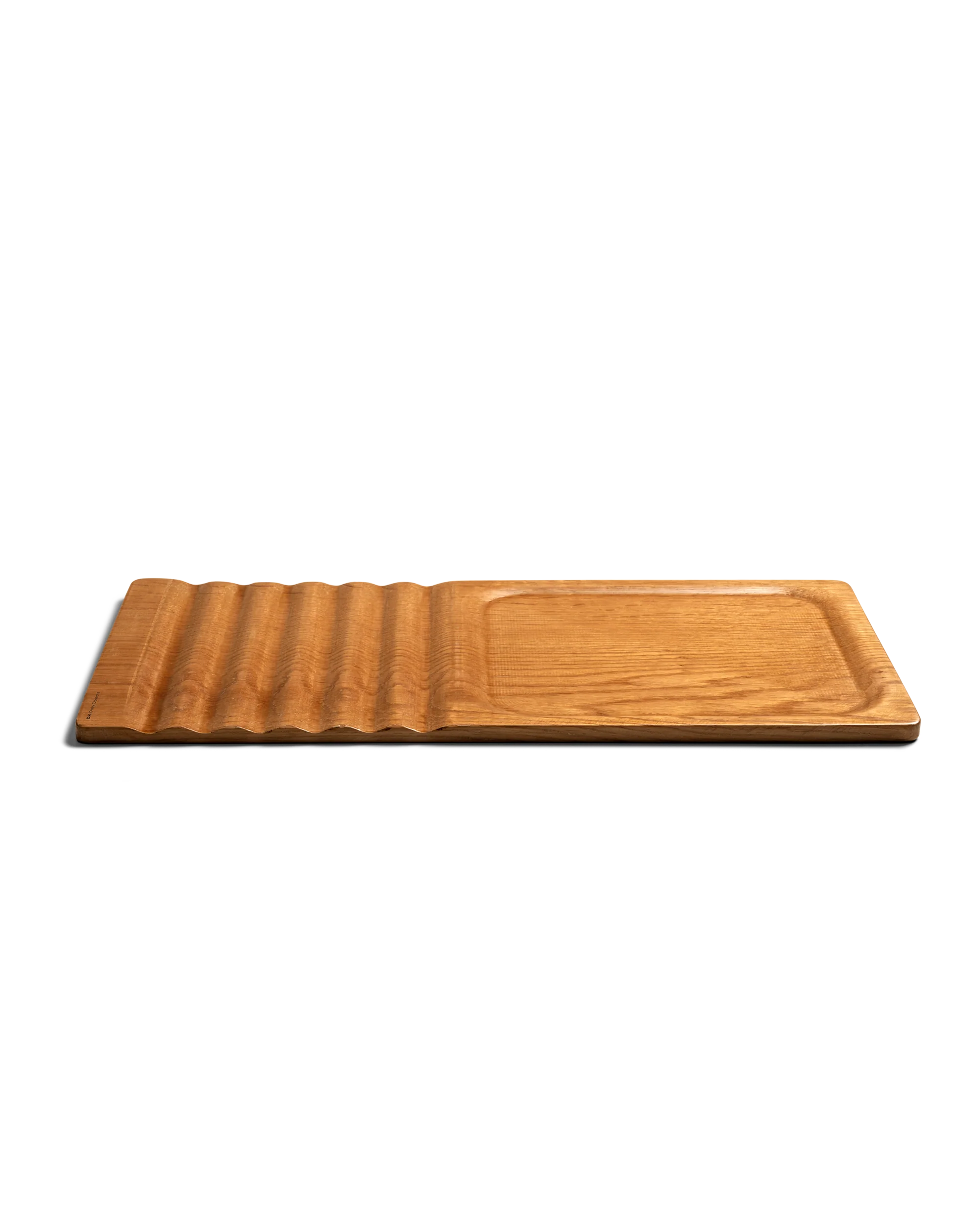 Striate Wooden Tray - Image 5