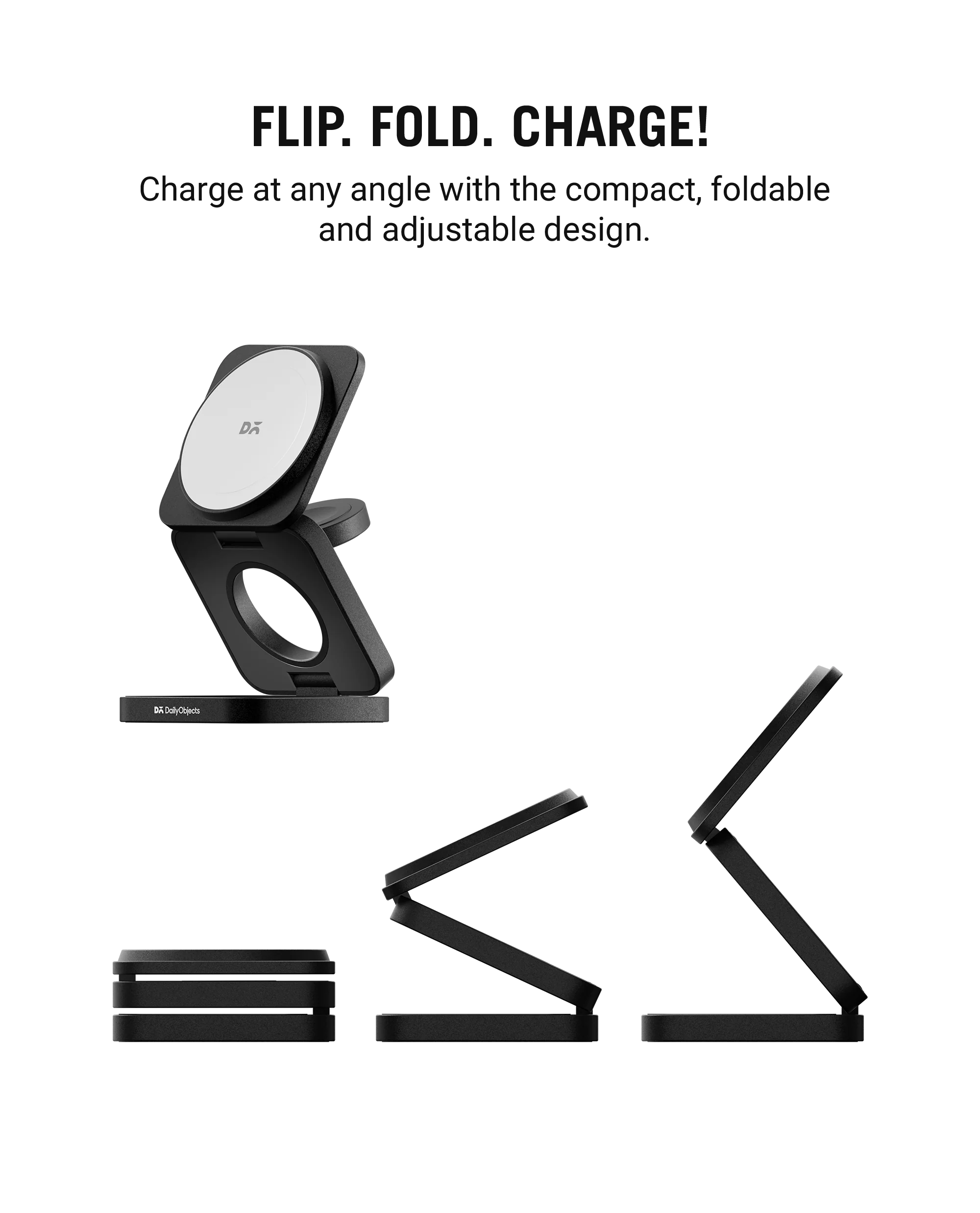 SURGE Foldaway 3-In-1 Qi2-Certified Magsafe-Compatible Wireless Charger - Image 10