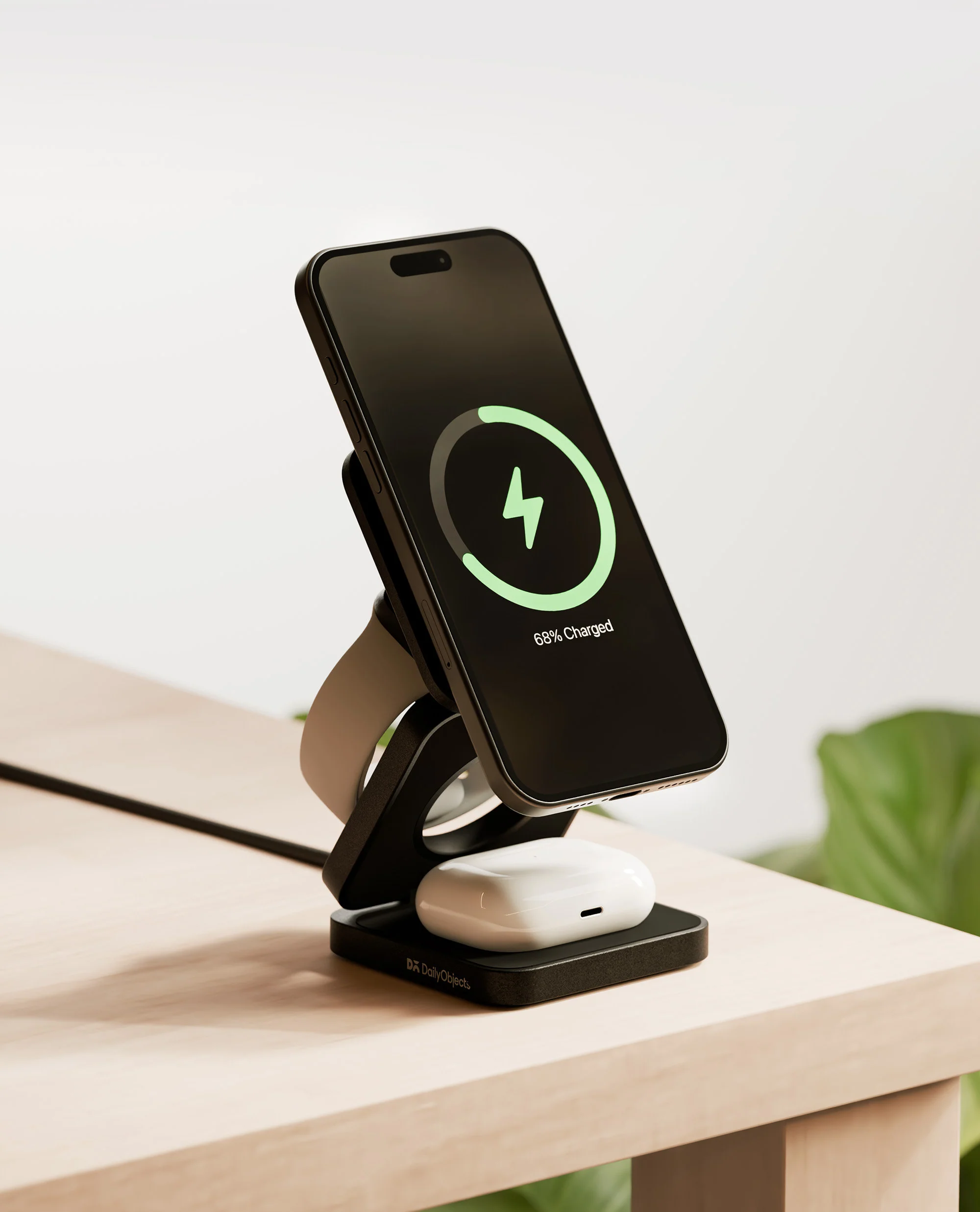 SURGE Foldaway 3-In-1 Qi2-Certified Magsafe-Compatible Wireless Charger - Image 3
