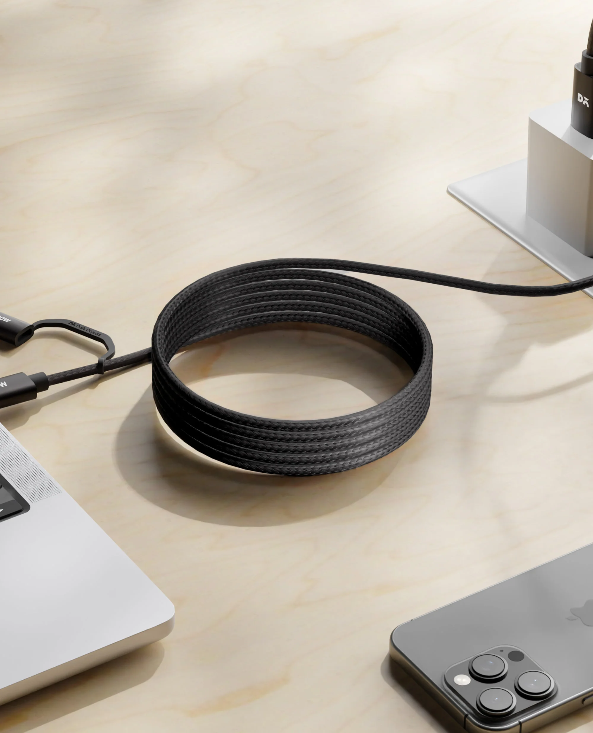 DailyObjects SURGE⢠Kevlar Core 2-in-1 100W Apple Certified - MFi Charging Cable - Image 12