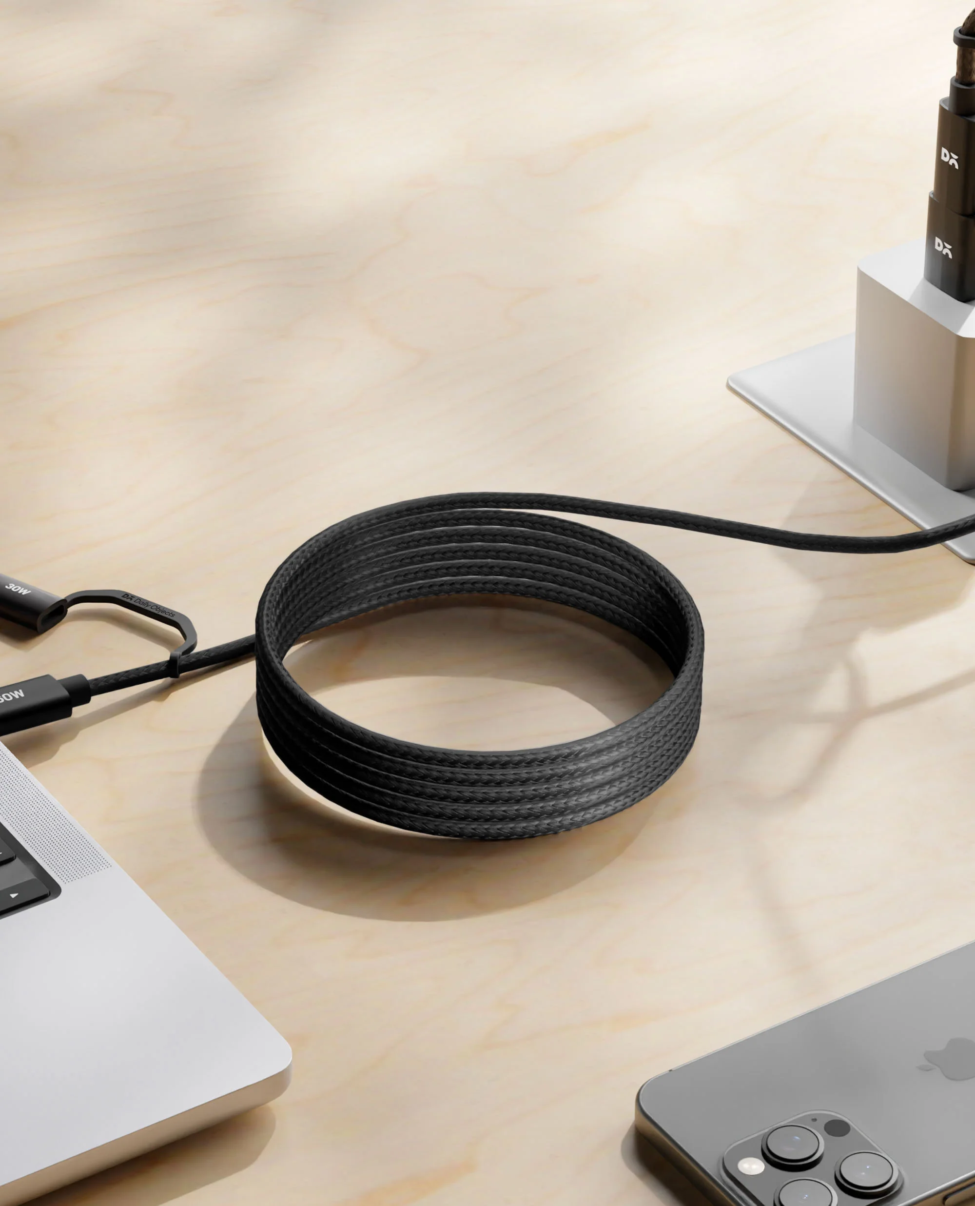 DailyObjects SURGE™ Kevlar Core 4-in-1 100W Charging Cable - Image 12