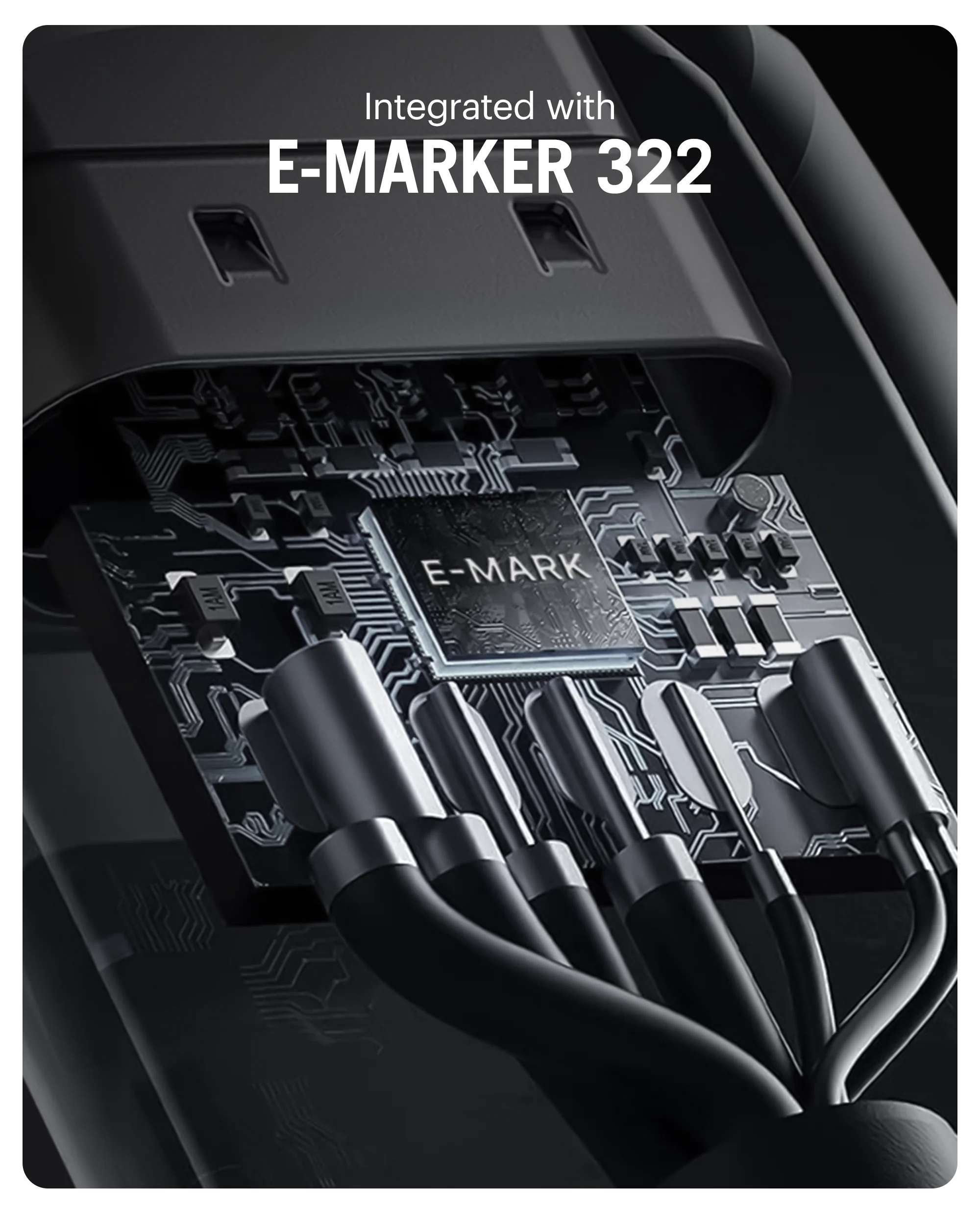 DailyObjects SURGE™ Kevlar Core 4-in-1 100W Charging Cable - Image 5