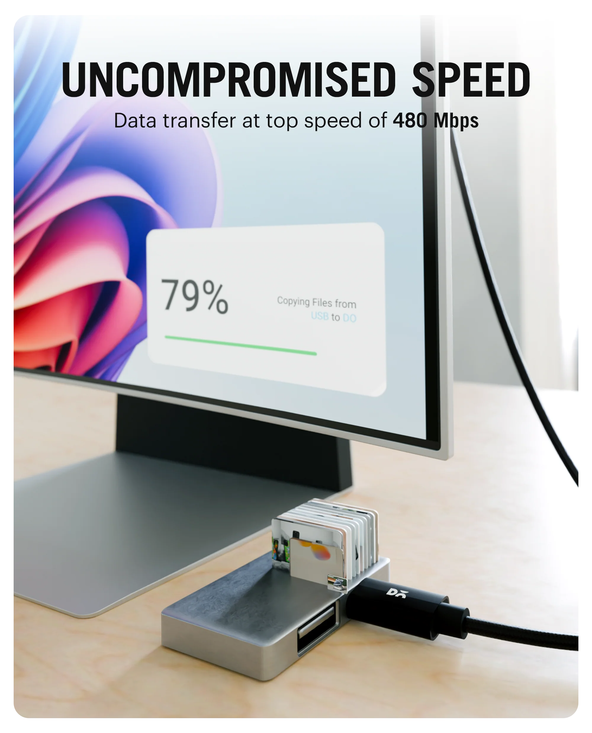 DailyObjects SURGE™ Kevlar Core USB-C 100W Charging Cable - Image 10