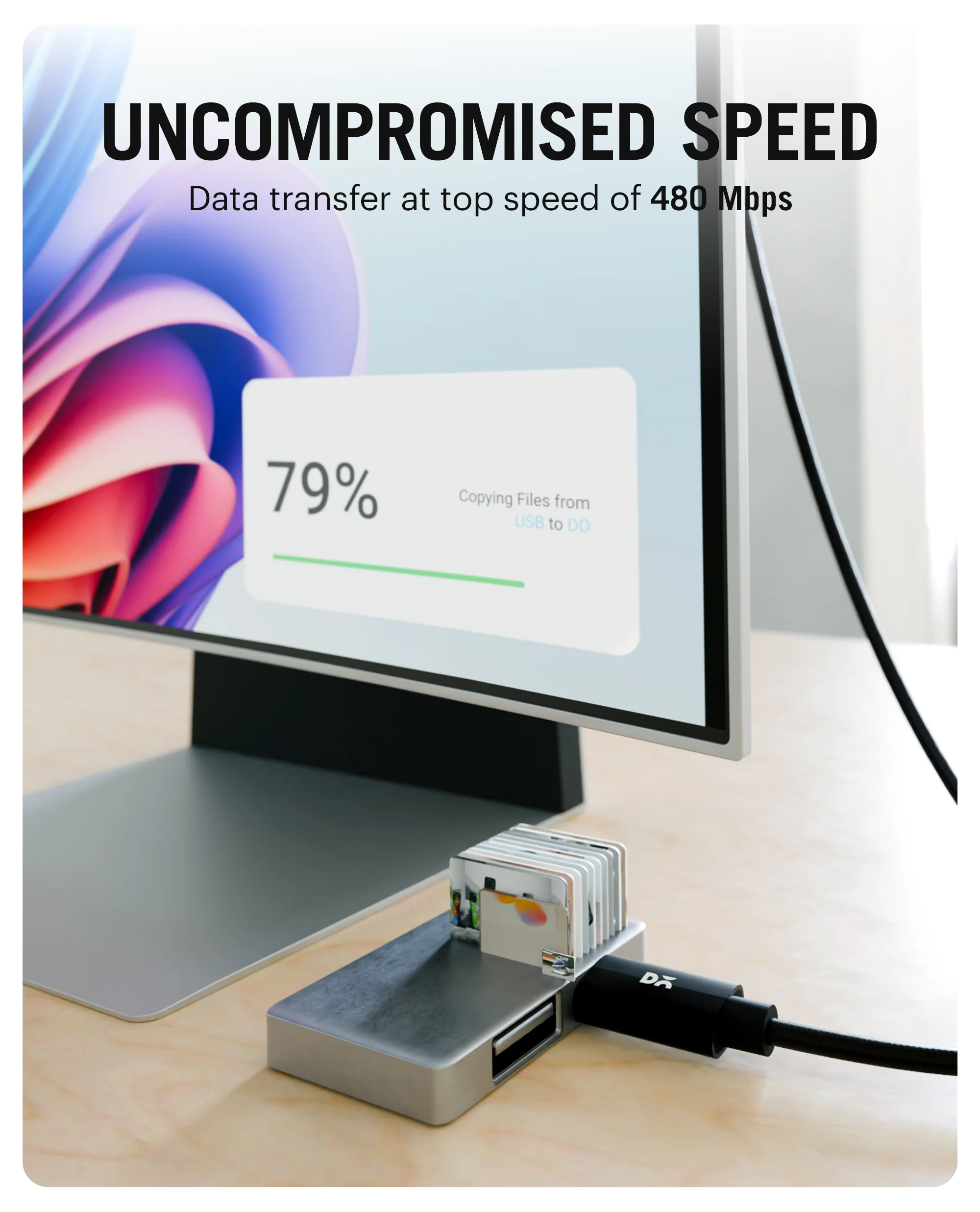 DailyObjects SURGE™ Kevlar Core USB-C 60W Charging Cable - Image 10