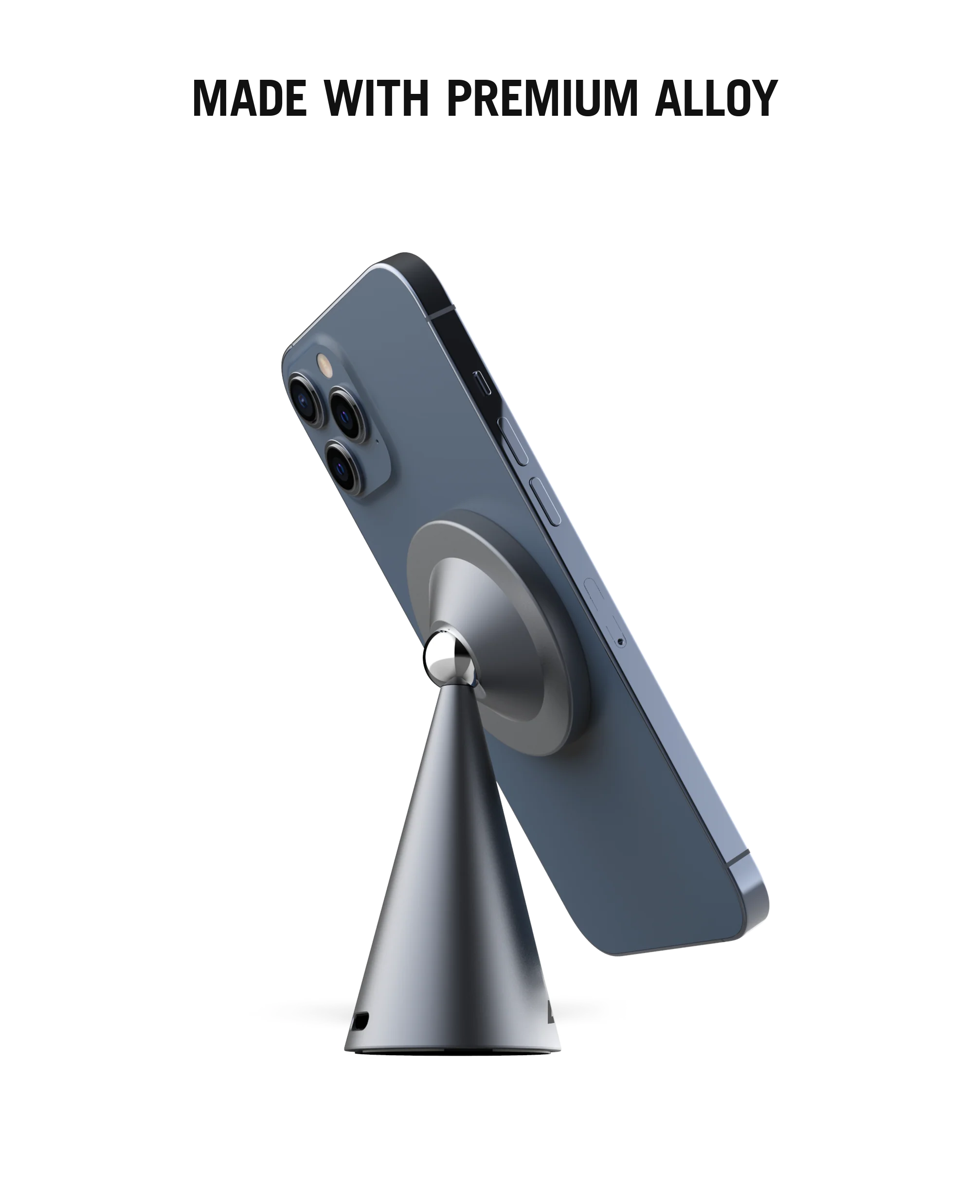 DailyObjects SURGE™ Max Conoid Magnetic Wireless Charger (15W) - Image 12