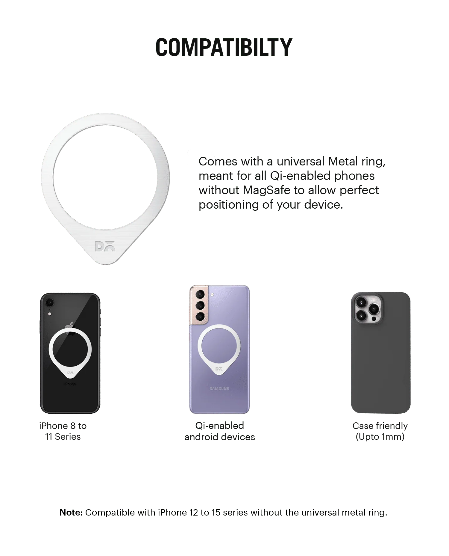 DailyObjects SURGE™ Max Conoid Magnetic Wireless Charger (15W) - Image 5