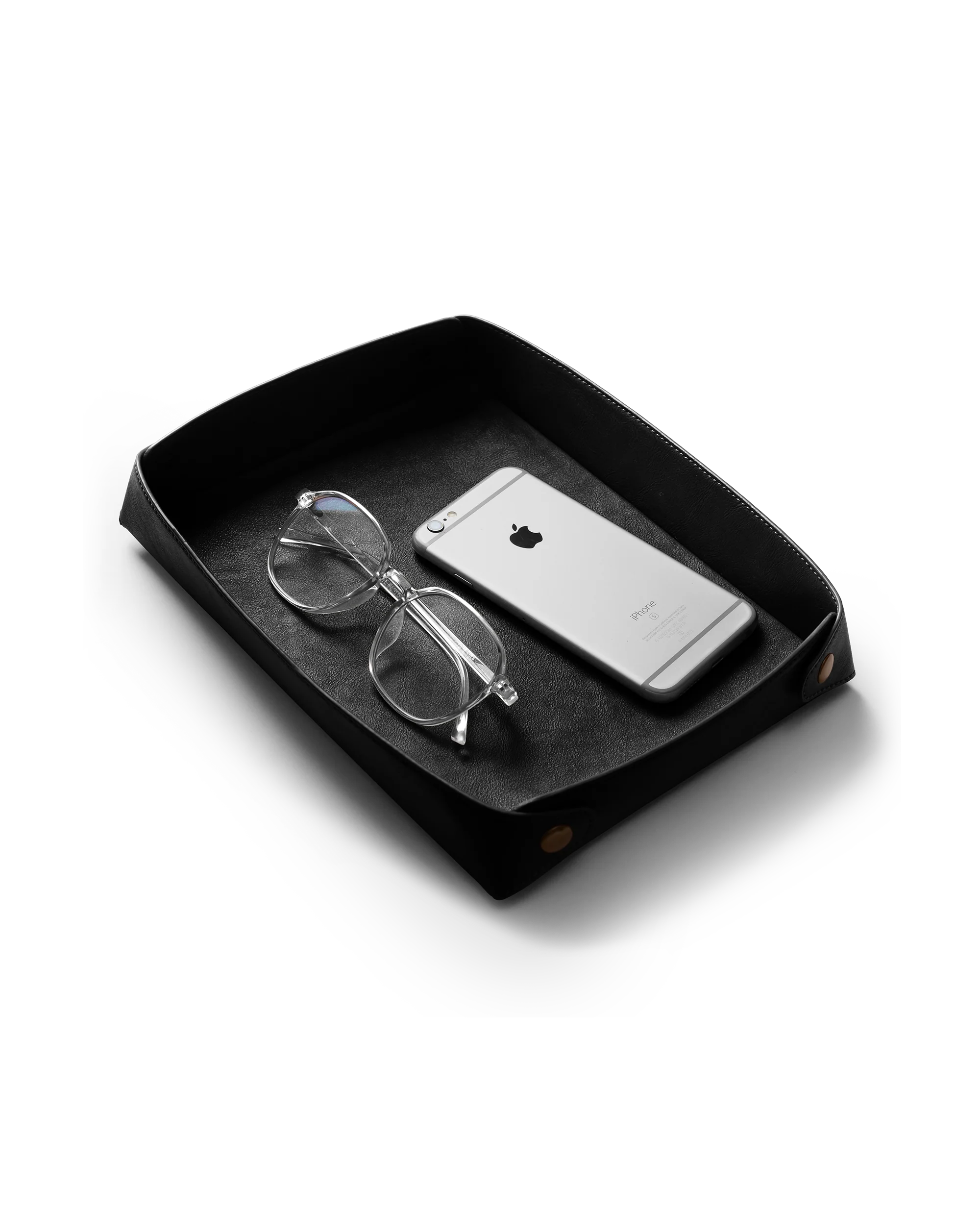 Valet Vegan Leather Tray (Black) - Image 3