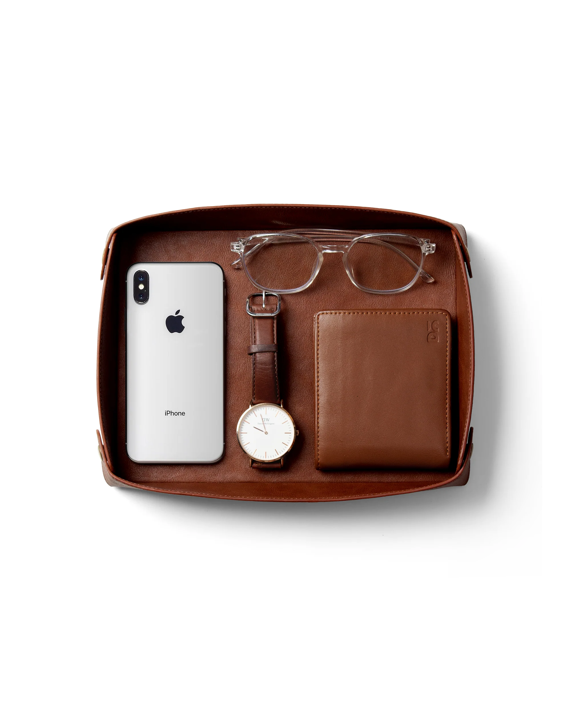 Valet Vegan Leather Tray (Black) - Image 6